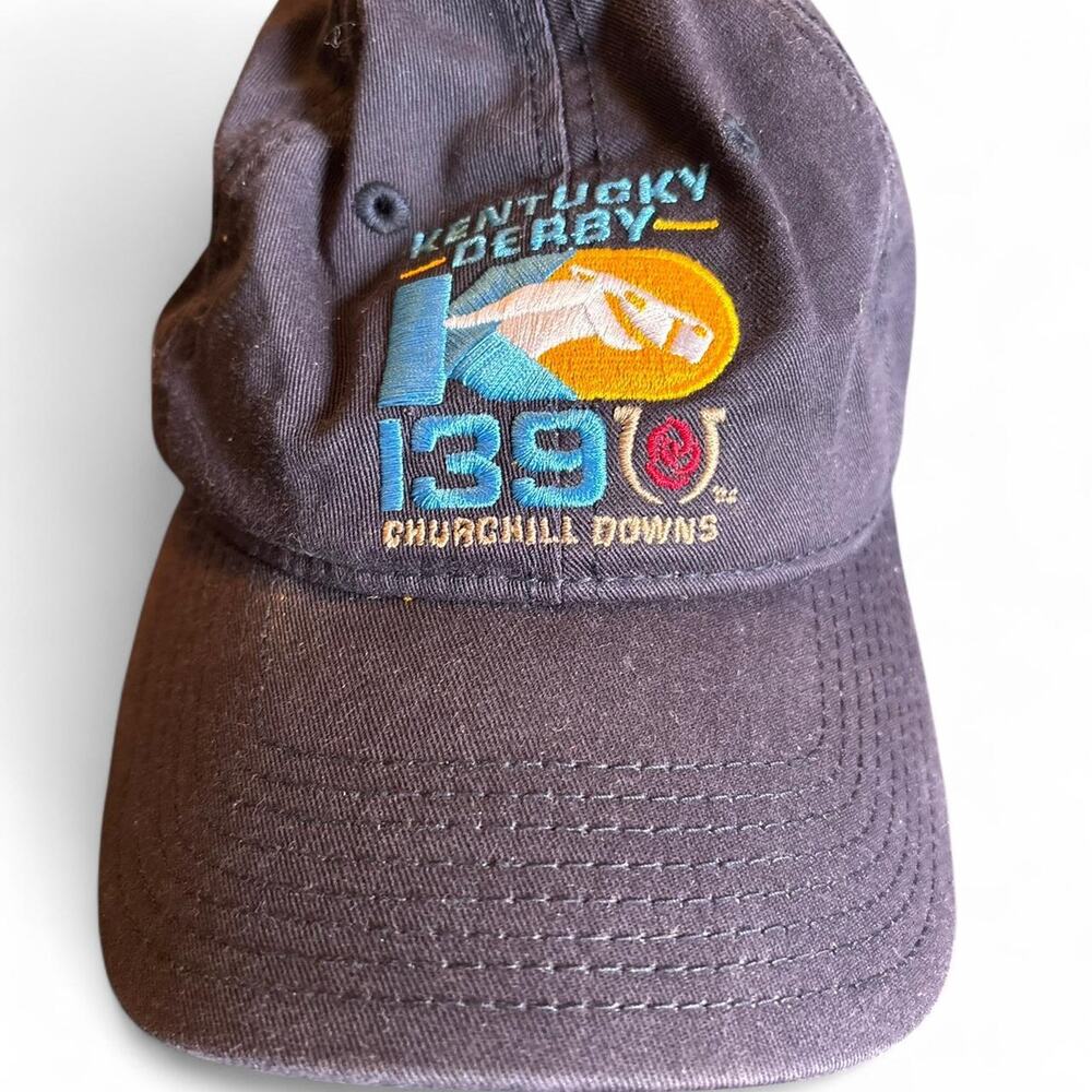 Vintage Kentucky derby 139th adjustable baseball cap
